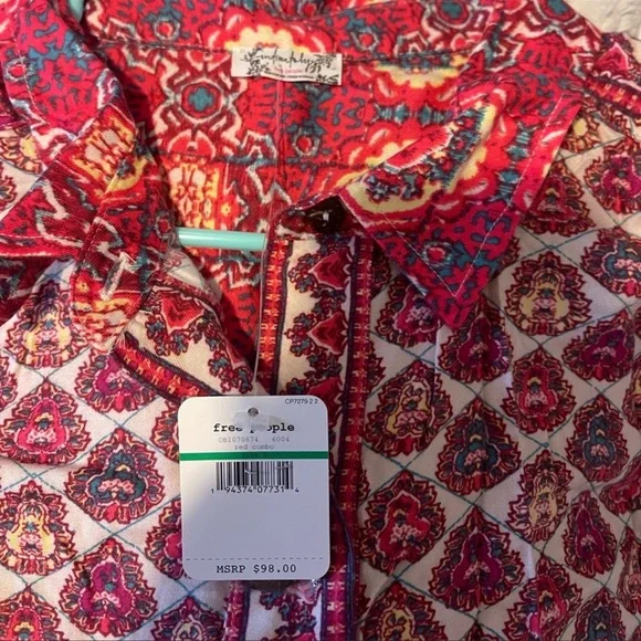 NWT Free People Happy Holibabe sleep shirt Sz XS - Picture 6 of 6
